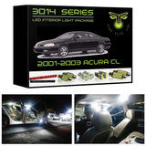 2001-2003 Acura CL Super Bright 3014 Series LED interior light kit