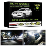 2013-2018 Acura RDX Super Bright 3014 Series LED interior light kit