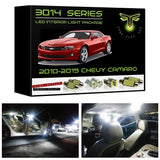 2010-2015 Chevy Camaro LED interior light kit Super Bright 3014 Series