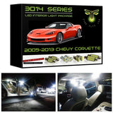 2005-2013 Chevy Corvette C6 Super Bright 3014 Series LED interior light kit