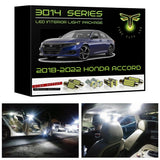 2018-2022 Honda Accord Super Bright LED interior light kit 3014 Series
