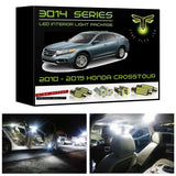 2010-2015 Honda Accord Crosstour Ultra Bright LED interior light kit 3014 Series