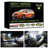 2015-2020 Honda Fit LED interior light kit Super Bright 3014 Series