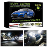 2013-2016 Honda CR-Z Ultra Bright LED interior light kit 3014 Series