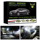 1998-2005 Lexus GS300 GS400 or GS430 LED interior light kit 3014 Series