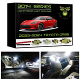 2022-2024 Toyota GR86 LED interior light kit Super Bright White 3014 Series LEDs+ Install tool