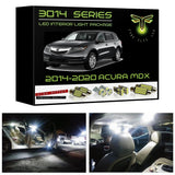 2014-2020 Acura MDX Super Bright 3014 Series LED interior light kit