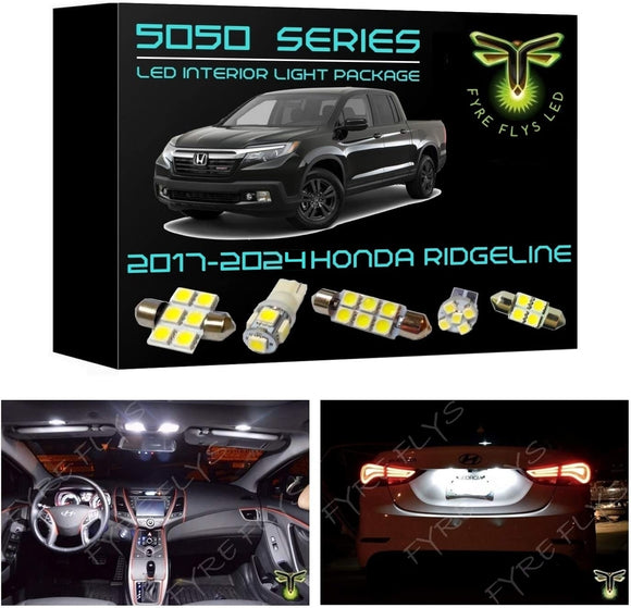 2017-2024 Honda Ridgeline 5050 Series LED Interior Light Kit