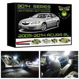 2005-2014 Acura RL LED interior light kit 3014 Series