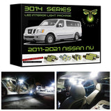 2011-2021 Nissan NV 3014 Series LED interior light kit