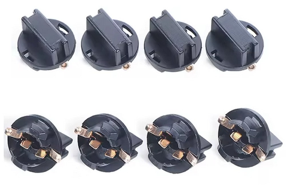 8 Pack T10 Twist Lock Bulb Holders for Chevy gauge cluster 194 bulbs