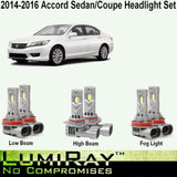 2014-2016 Honda Accord Sedan or Coupe Headlight Set