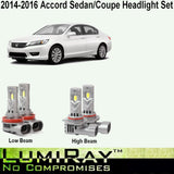 2014-2016 Honda Accord Sedan or Coupe Headlight Set