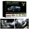1995-1999 Chevy / GMC Suburban or 4 Door Tahoe/Yukon Super Bright 3014 Series LED interior light kit