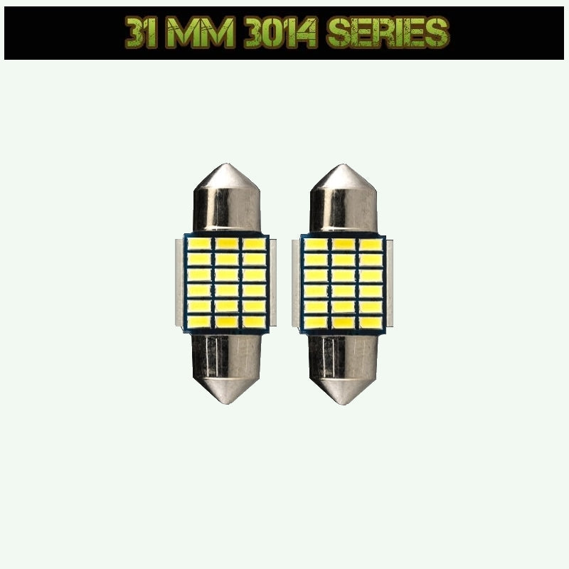 31mm DE3175 bulbs - 3014 Series - 18 LED