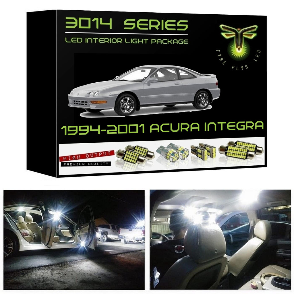 1994-2001 Acura Integra Super Bright 3014 Series LED interior light kit