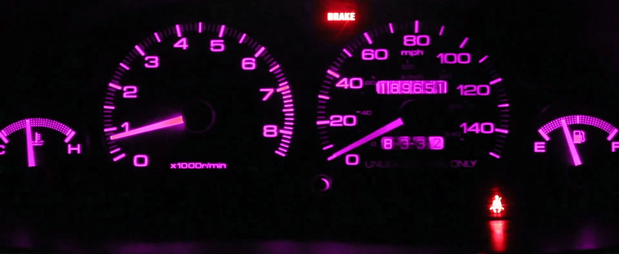 LED Speedo KIT for 94-01 Acura Integra DC2 DC4 DB8 Gauge Cluster Set
