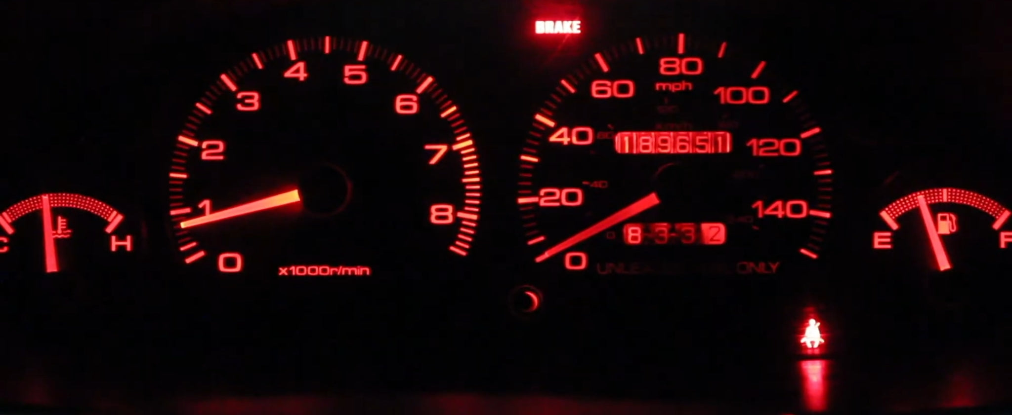 LED Speedo KIT for 94-01 Acura Integra DC2 DC4 DB8 Gauge Cluster Set