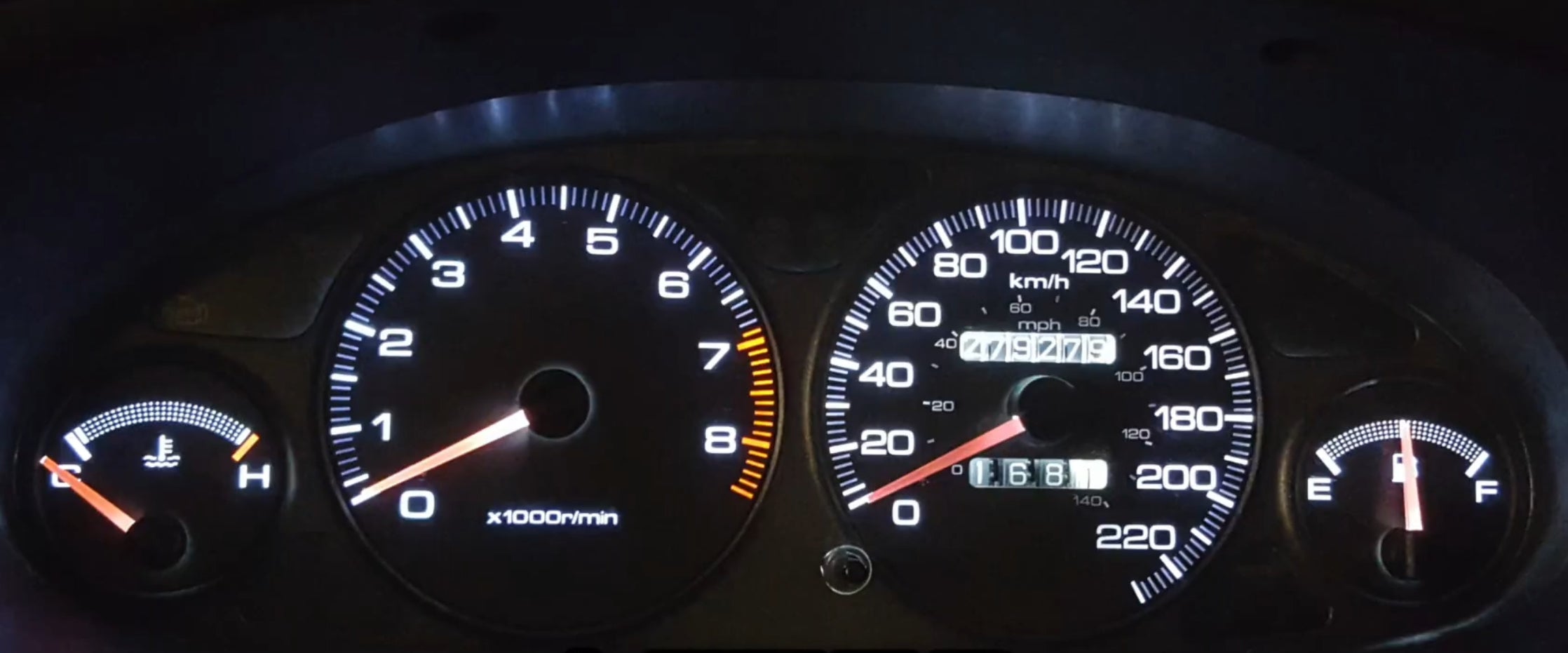 LED Speedo KIT for 94-01 Acura Integra DC2 DC4 DB8 Gauge Cluster Set