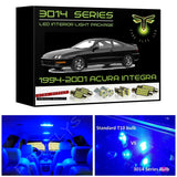 1994-2001 Acura Integra Super Bright 3014 Series LED interior light kit