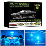 1994-2001 Acura Integra Super Bright 3014 Series LED interior light kit