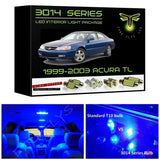 1999-2003 Acura TL Super Bright 3014 Series LED interior light kit