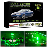 1999-2003 Acura TL Super Bright 3014 Series LED interior light kit