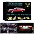 1991-1995 Acura Legend Coupe LED interior light kit 5050 Series