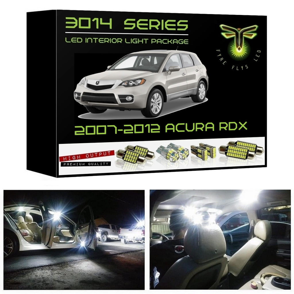 2007-2012 Acura RDX Super Bright 3014 Series LED interior light kit