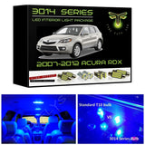 2007-2012 Acura RDX Super Bright 3014 Series LED interior light kit