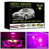 2007-2012 Acura RDX Super Bright 3014 Series LED interior light kit