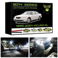1999-2004 Acura RL Super Bright 3014 Series LED interior light kit