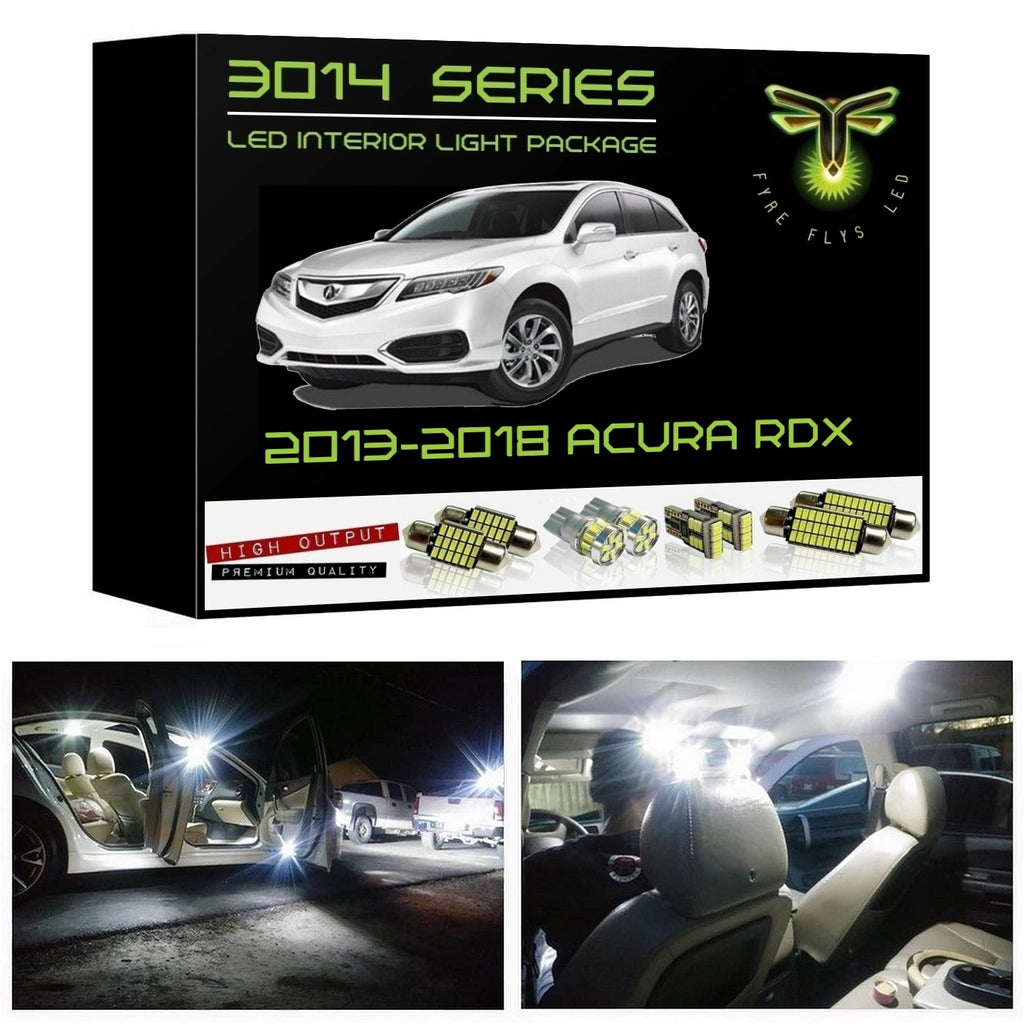 2013-2018 Acura RDX Super Bright 3014 Series LED interior light kit