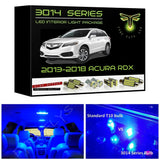 2013-2018 Acura RDX Super Bright 3014 Series LED interior light kit