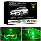 2013-2018 Acura RDX Super Bright 3014 Series LED interior light kit