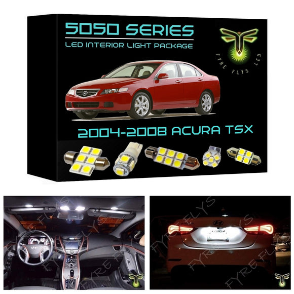 2004-2008 Acura TSX LED interior light kit 5050 Series