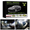 2009-2014 Acura TL Super Bright 3014 Series LED interior light kit