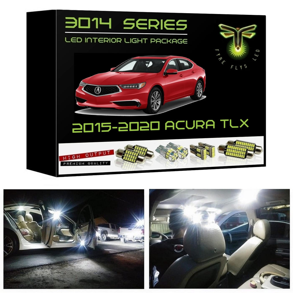 2015-2020 Acura TLX Super Bright 3014 Series LED interior light kit