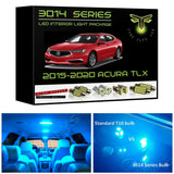2015-2020 Acura TLX Super Bright 3014 Series LED interior light kit