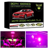 2015-2020 Acura TLX Super Bright 3014 Series LED interior light kit