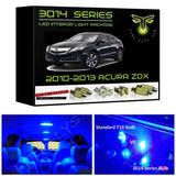 2010-2013 Acura ZDX 3014 Series LED interior light kit