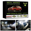 1995-2005 Chevy Blazer or GMC Jimmy Super Bright 3014 Series LED interior light kit