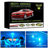 2010-2015 Chevy Camaro Super Bright 3014 Series LED interior light kit