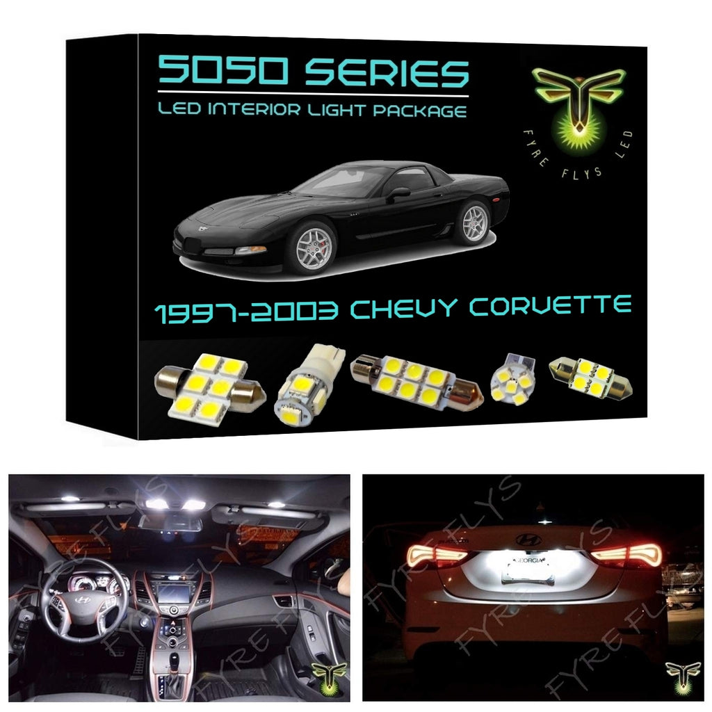 1997-2003 Chevy C5 Corvette LED interior light kit 5050 Series