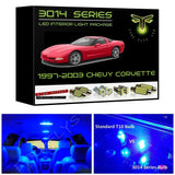 1997-2003 Chevy C5 Corvette Super Bright 3014 Series LED interior light kit