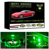 1997-2003 Chevy C5 Corvette Super Bright 3014 Series LED interior light kit