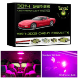1997-2003 Chevy C5 Corvette Super Bright 3014 Series LED interior light kit
