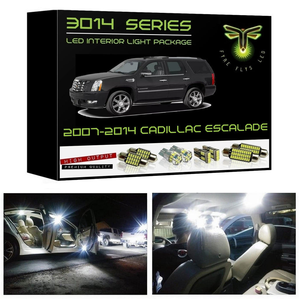 2007-2014 Cadillac Escalade Super Bright 3014 Series LED interior light kit