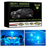 2007-2014 Cadillac Escalade Super Bright 3014 Series LED interior light kit