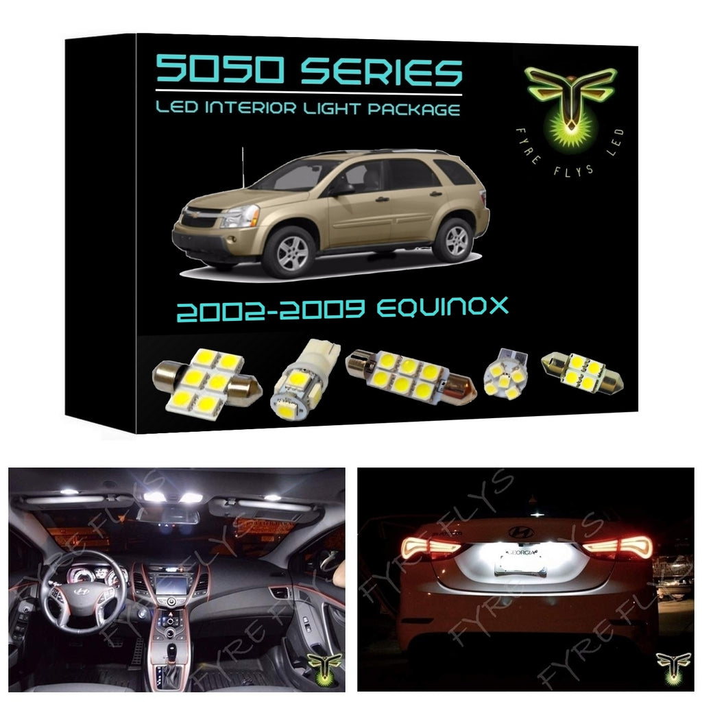 2002-2009 Chevy Equinox LED interior light kit 5050 Series